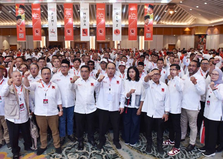 Pembukaan Kongres III Projo di Jakarta