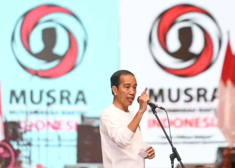 Jokowi Hadiri Puncak Acara Musyawarah Rakyat di Istora