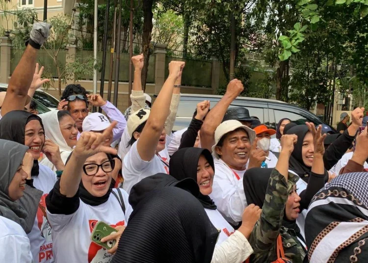 Prabowo Terima Dukungan Sebagai Bacapres dari Relawan Projo