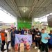 Projo Muda Bagikan Bantuan Sembako Untuk Warga Yang Terdampak Banjir