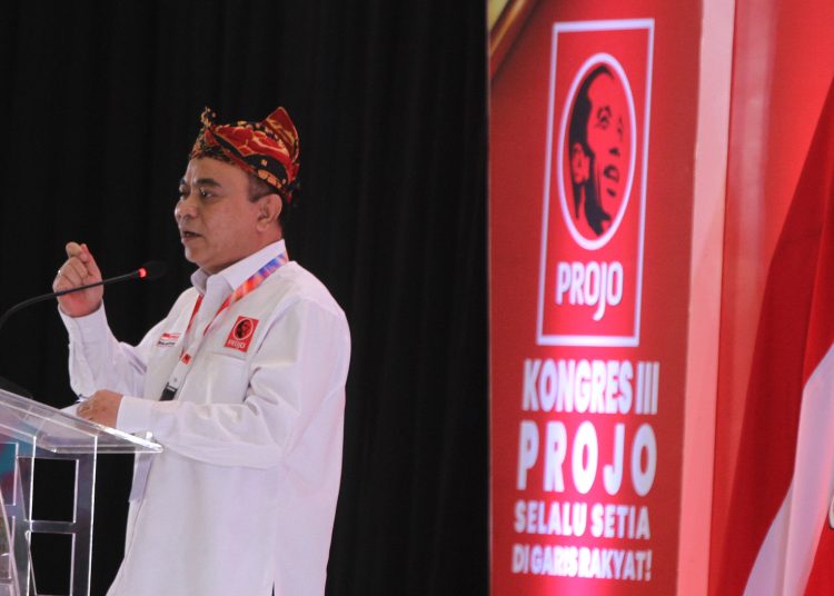 Budi Arie Terpilih Kembali Jadi Ketum Projo 2025-2030