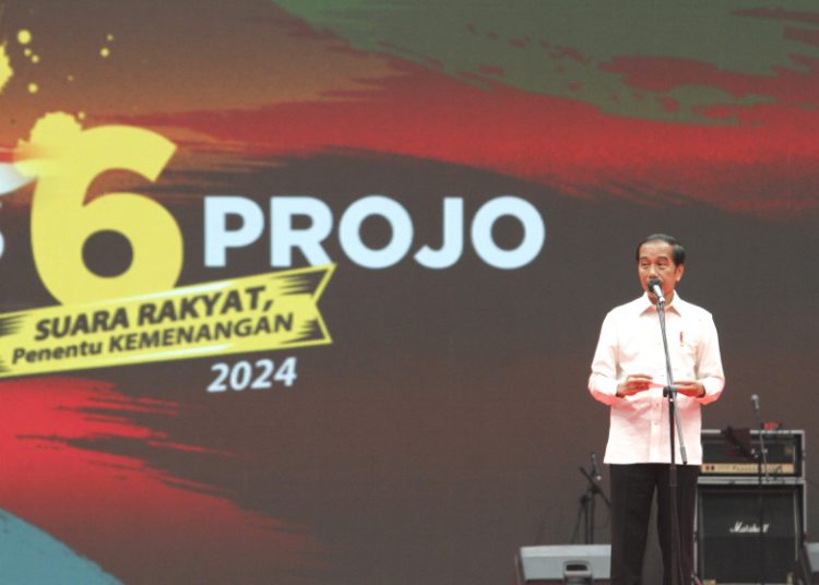 Presiden Jokowi Buka Rakernas VI Projo