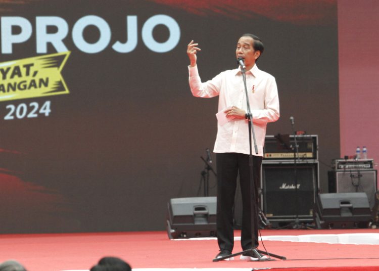 Presiden Jokowi Buka Rakernas VI Projo
