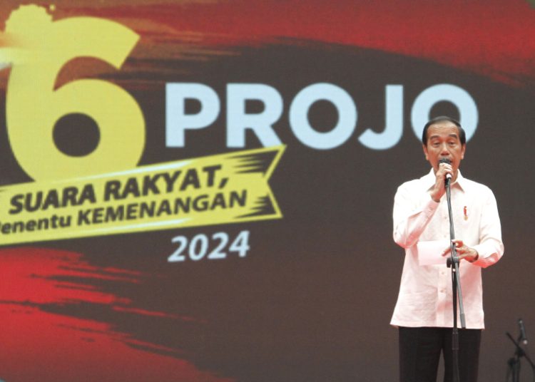 Presiden Jokowi Buka Rakernas VI Projo