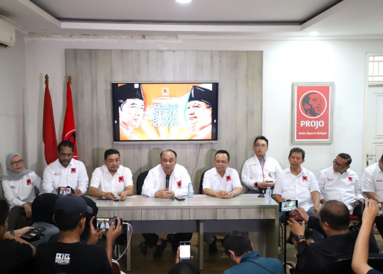 Projo Akan Gelar Kongres III Yang Dihadiri Presiden Prabowo dan Jokowi