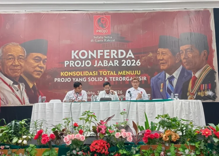 Kembali Terpilih Secara Aklamasi, Djoni Suherman Pimpin DPD PROJO Jawa Barat Periode 2026-2031