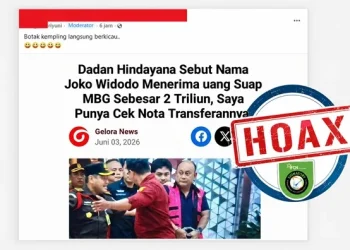 ​[TANGKAL HOAX] Fitnah Keji Targetkan Jokowi Terkait Program MBG, Total Rekayasa!