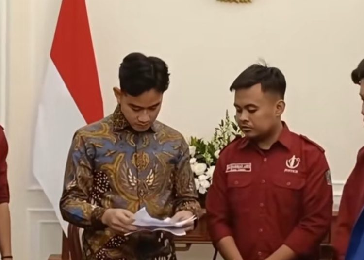 PROJO Apresiasi Keterbukaan Gibran Terima Kritik dan Aspirasi Mahasiswa