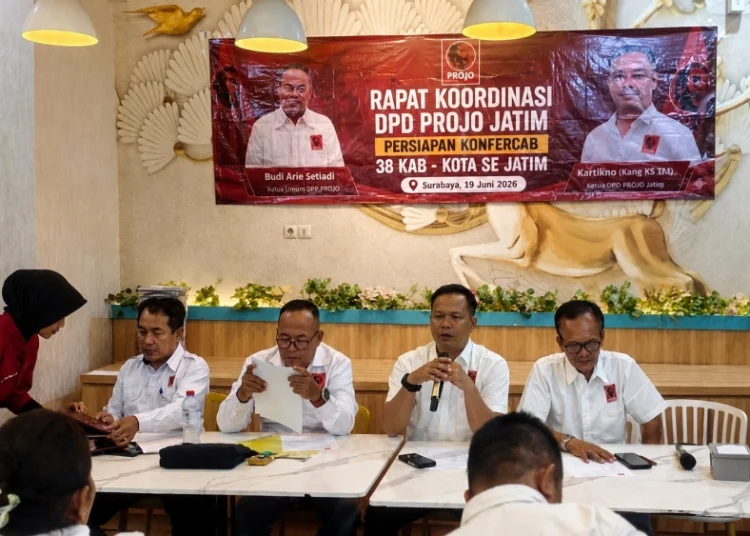 Konsolidasi Organisasi, DPD PROJO Jawa Timur Matangkan Persiapan Konfercab 38 DPC
