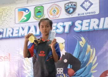 Mengenal Destriyani, Atlet Cilik Anak Kader PROJO Kota Cirebon yang Bermental Baja di Atas Matras