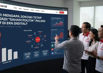Mengapa Jokowi Tetap Menjadi “Saham Politik” Paling Aktif di Era Digital?