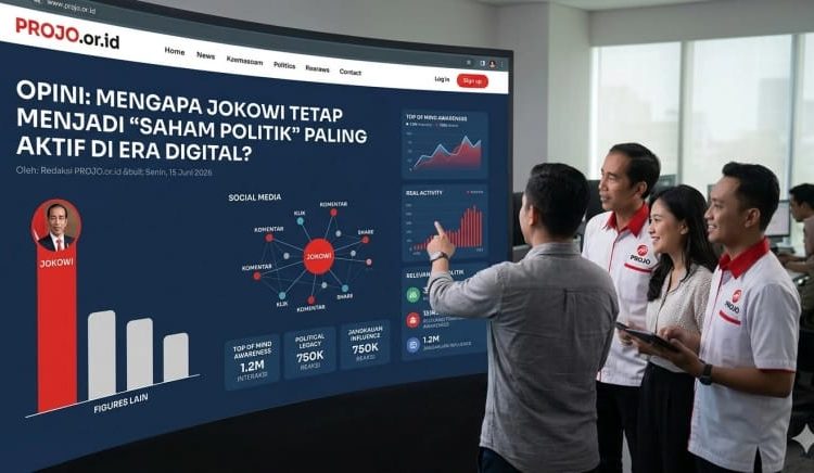 Mengapa Jokowi Tetap Menjadi “Saham Politik” Paling Aktif di Era Digital?
