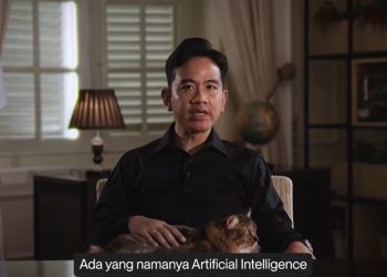 Sambut Indonesia Emas 2045, Wapres Gibran Ajak Kuasai AI, Netizen Salah Fokus ke Kucing