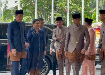 Jokowi Hadiri Akad Nikah Kasespri Prabowo, Sejumlah Menteri Sambut di JCC