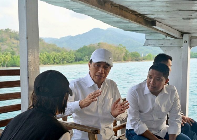 Hantaman Gelombang dan Senyum Harapan: Catatan Perjalanan Jokowi ke Pulau Palue